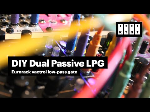 DIY Vactrol Low-pass Gate Eurorack Module