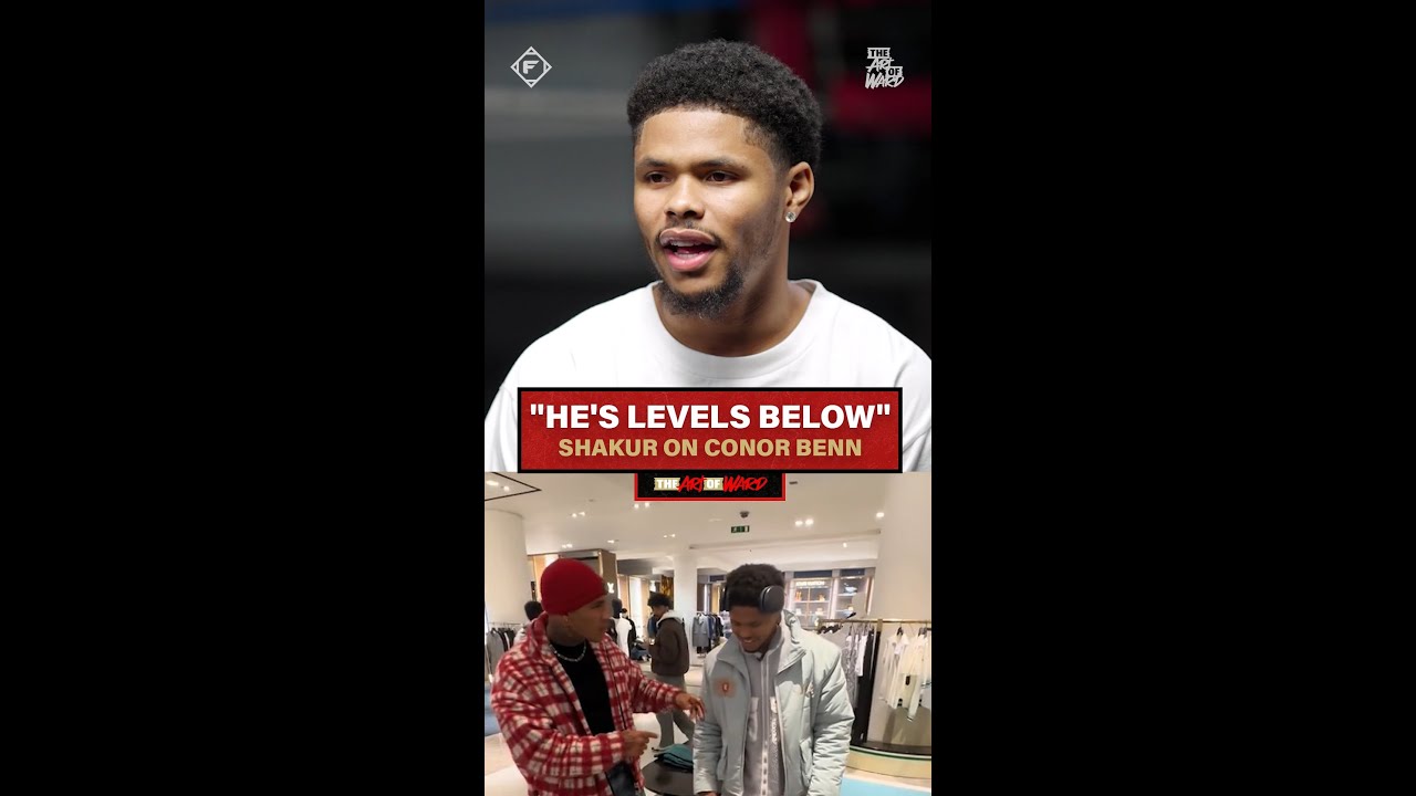 Shakur Stevenson keeps it real on where a potential Conor Benn showdown stands 👀