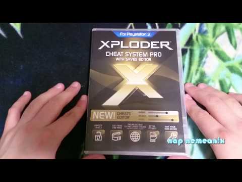 Xploder Cheat System Pro Unboxing Blue & Yellow Label Complete PS3