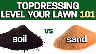 How to Topdress & Level Your Lawn Using Sand or TopSoil?  Beginners DIY Guide