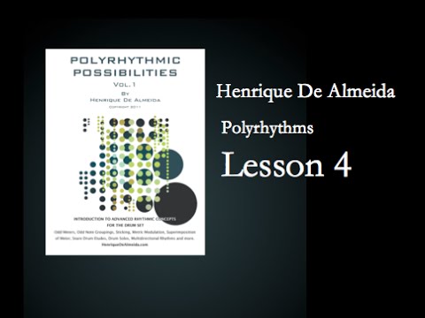 Polyrhythms Drum Set - Snare Drum Solo 2