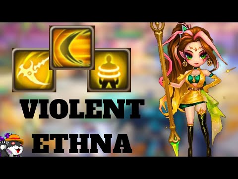 The Power Of Ethna (Wind Hell Lady) In Special League RTA  Summoners War
