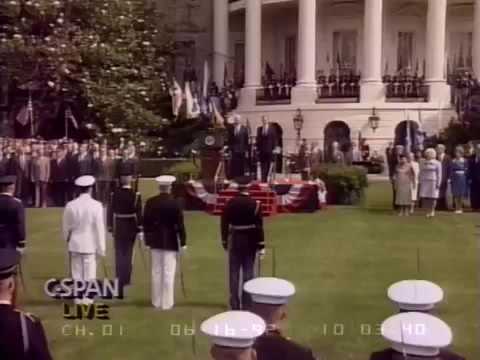 Russia visit USA 1992 Russian Anthem