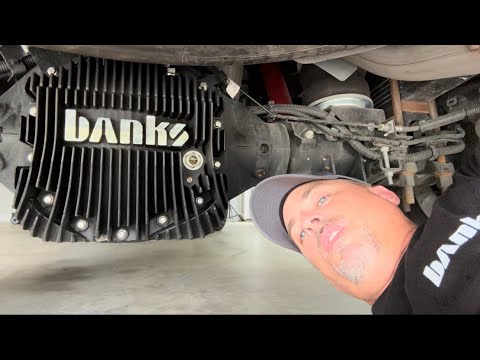 2024 Duramax Diesel Denali HD Ultimate Banks Differential Cover and Fluid Change 5k miles