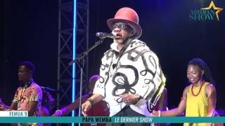 FEMUA 9 : Papa Wemba le dernier show