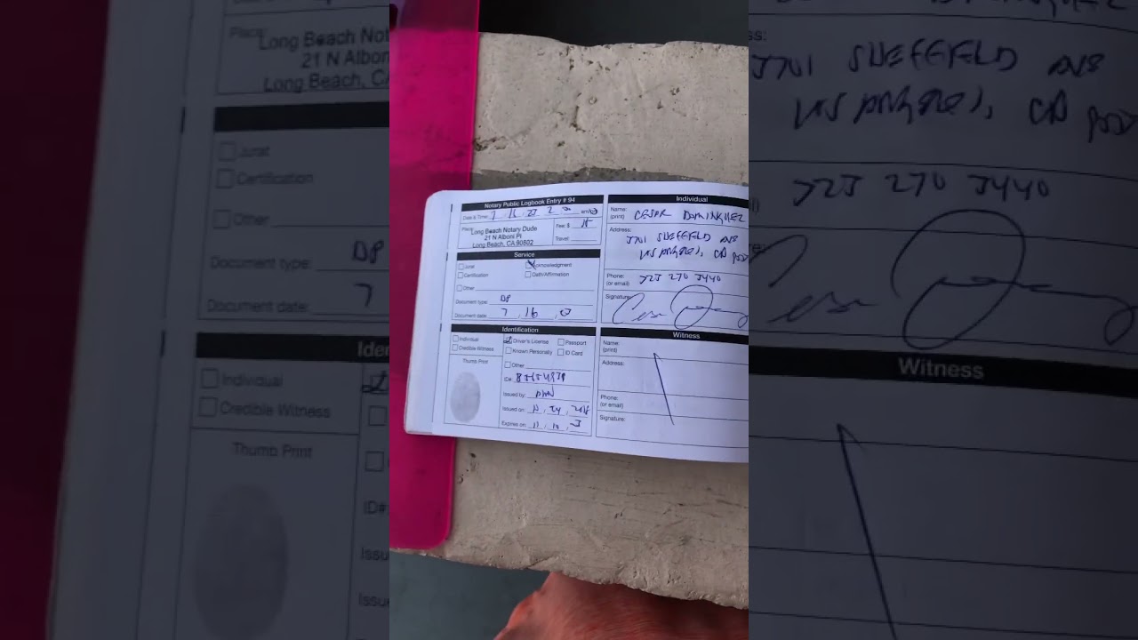 Favorite Notary Journal📓(3 Reasons‼️) #notary #notaries #journal #notarylife #love #apostille #fyp