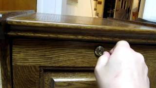 Picking a file cabinet lock with nail clippers