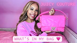 WHAT’S IN MY BAG 2024 | (Pink Lemonade Juicy Couture Bag)