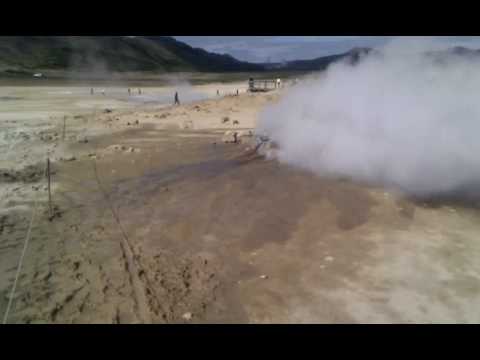 Geothermal pools and bubbling mud 2