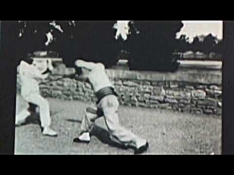 1897 Boxe Francaise (Savate) & Baton Demonstration - Lyon France