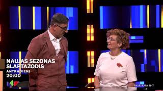 „Slaptažodis” antradieniais, 20:00 per LNK ir LNKGO!