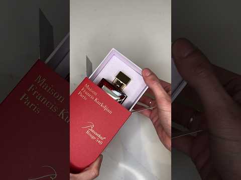 MFK Baccarat Rouge 540 Extrait de parfum #fragrance #perfume #unboxingvideo #baccarat