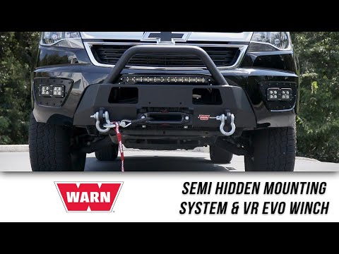WARN Semi Hidden Mounting System & VR EVO Winch Features and Review