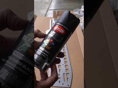 How to Use Krylon Fusion Textured Spray Paint on OHANA RIG SUPPLY Rear Hatch Molle Panel.