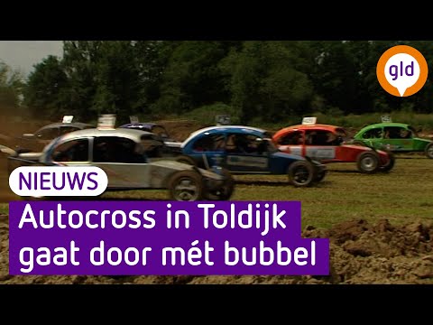 'Slapeloze nachten' om NK autocross, maar in Toldijk durven ze het aan