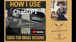 Designing a USS Nimitz Knife Engraving with ChatGPT & Sora AI