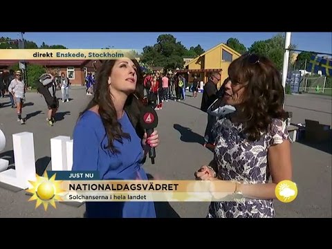 Så vet du om det blir regn efter lunch - Nyhetsmorgon (TV4)