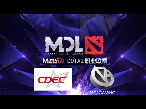 [Game 2] CDEC vs Vici Gaming #MDL Quarter-Final Full Highlights