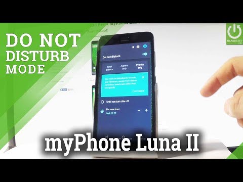 How to Use Do Not Disturb Mode in myPhone Luna II