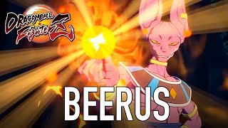 Dragon Ball FighterZ - PS4/XB1/PC - Beerus (Character intro video)