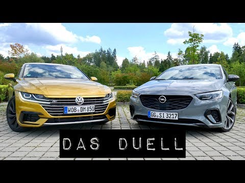 VW ARTEON 2.0 L BiTDI R-Line vs. OPEL INSIGNIA GSi | Der direkte Vergleich | Fahr doch