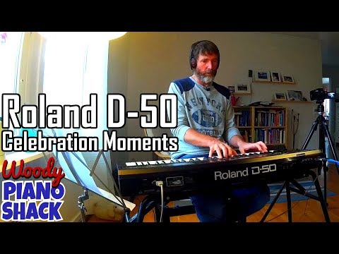 Roland D-50 Celebration Moments with Woody Piano Shack