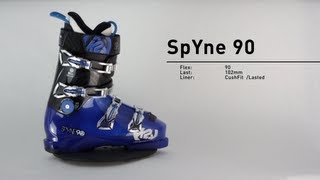 k2 2015 spyne 90 ski boots K2 SpYne 90 Ski Boots 2014