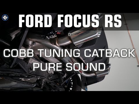COBB Tuning Catback Exhaust - Ford Focus RS - Exhaust Video
