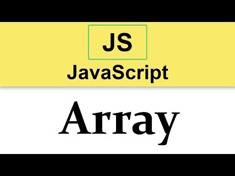 16 Javascript Tutorial Introduction To Array 2019