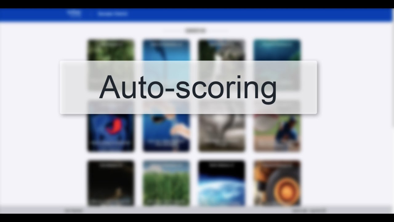 Auto-scoring in Activate Learning