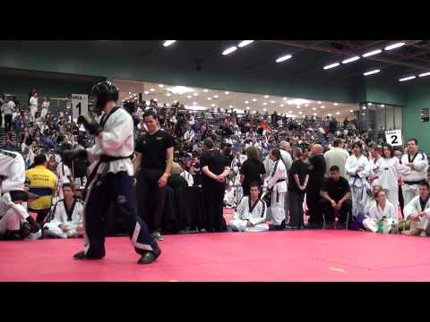 2014 TAGB British Taekwondo Championships Greg Dunlop vs Matthew Cook