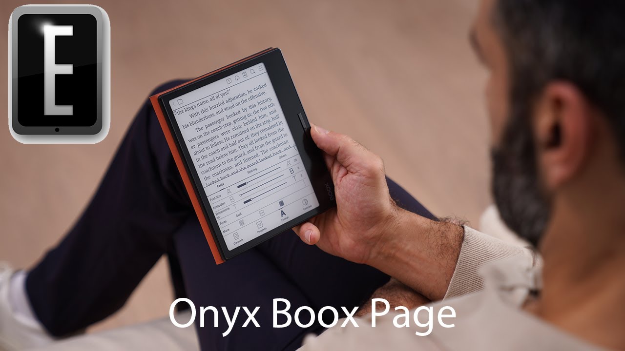 Onyx Boox Page is a new e-reader with page-turn buttons