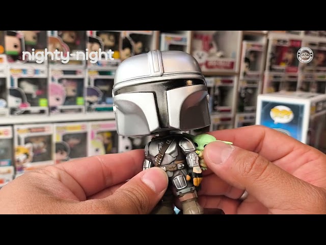 Vídeo relacionado con Funko Pop! Star Wars: The Mandalorian and Grogu - Grogu - Figura de Vinilo Coleccionable - Idea de Regalo - Mercancía Oficial - Juguetes para niños y Adultos - Figura Modelo para coleccionistas