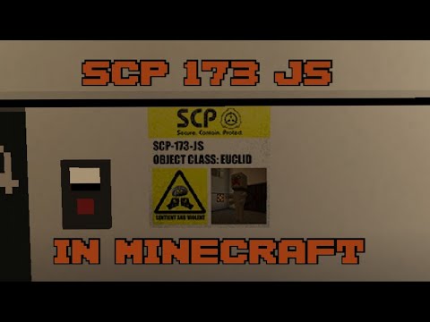 How To Make SCP 173-js Containment Chamber In Minecraft
