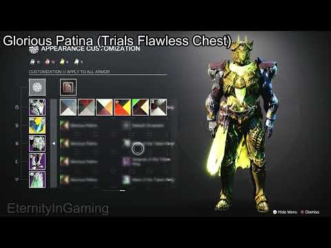 New Trials Shader is RGB - Glorious Patina - Destiny 2