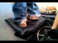 Leather Cushion Stomp