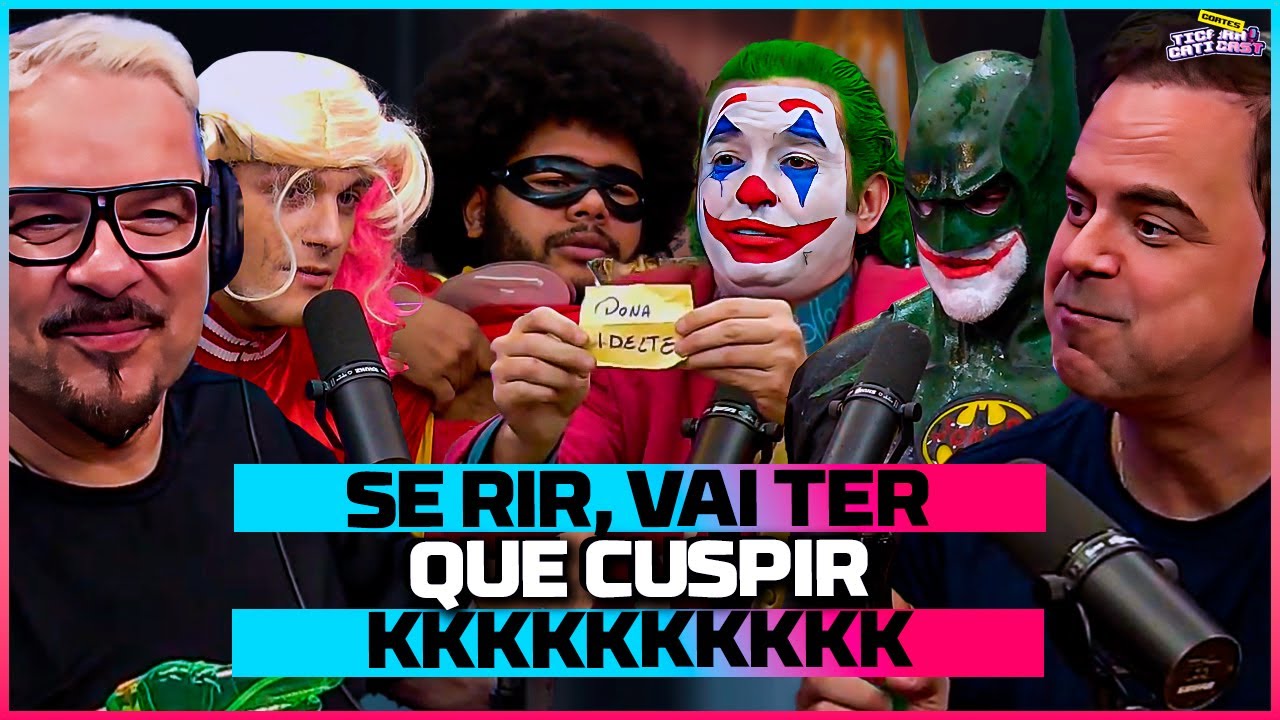 CORINGA E OS CAPANGAS TESTANDO PIADAS AO VIVO
