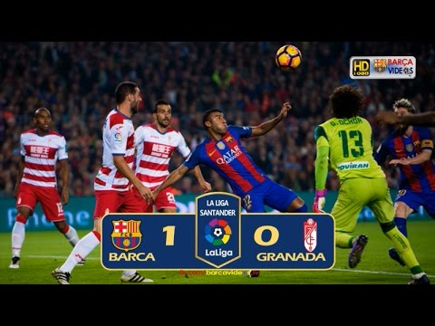 Barca 1-0 Granada (Liga 2016-17)