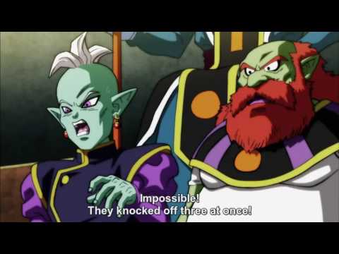 Goku and Vegeta vs Universe 9 English Sub