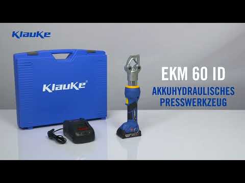 Klauke EKM 60ID Battery Indent Tool - English Translation