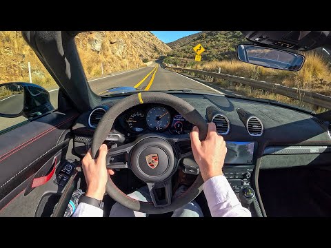 2024 Porsche 718 Spyder RS ​​– POV Canyon-Fahreindrücke