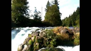 preview picture of video 'Inflatable Kayaking Husum Falls'