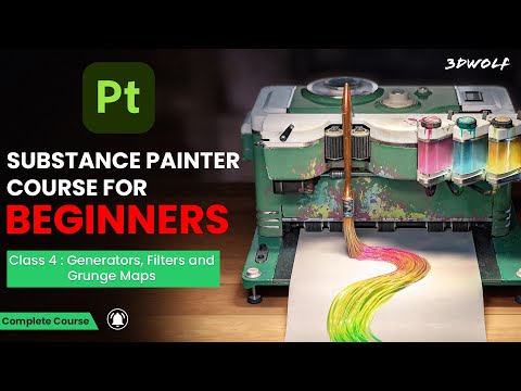 Substance 3D Painter Tutorial 1 UI and Navigation