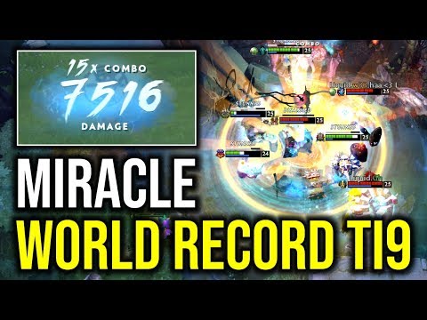 LIQUID vs KEEN GAMING - MIRACLE WORLD RECORD 7500 DAMAGE COMBO EARTHSHAKER TI9 | Dota 2