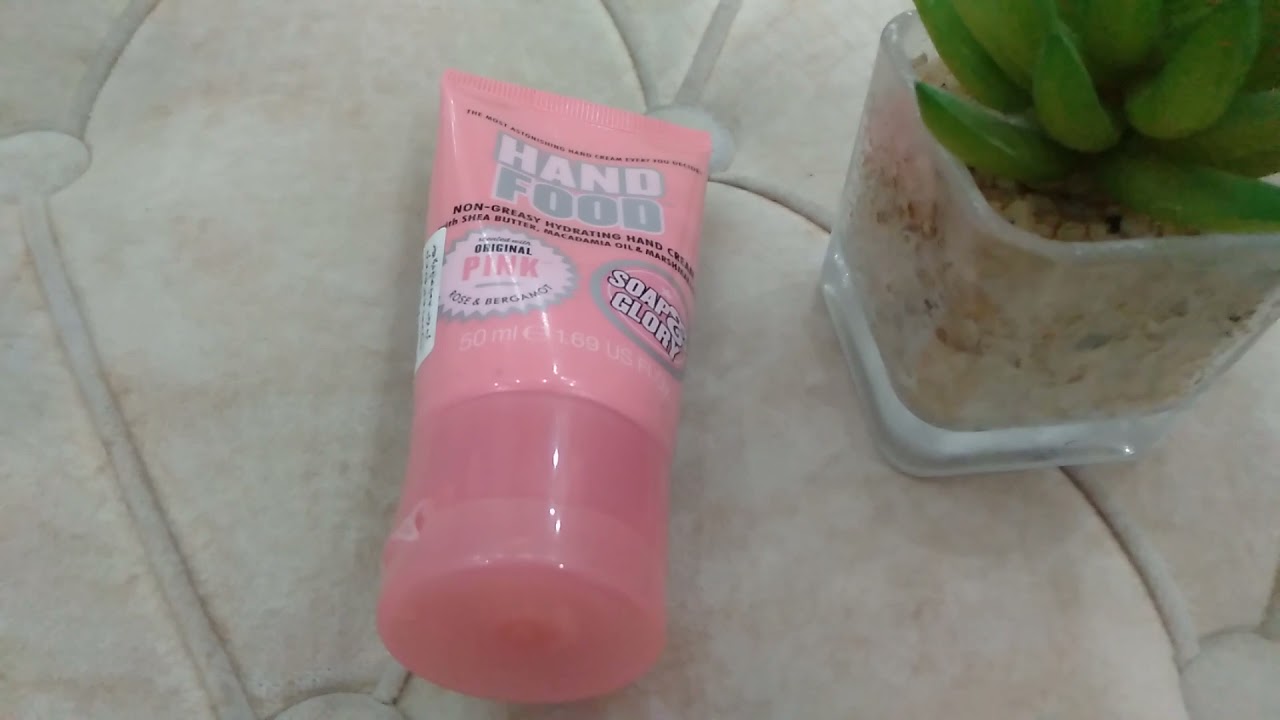 #ريڨيو عن hand food ..soap and glory 🌸 رأيي فيه ؟