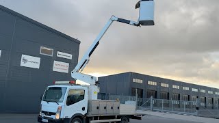 Podnośnik koszowy Nissan Carstar | Obrazek 4 - Machineryline