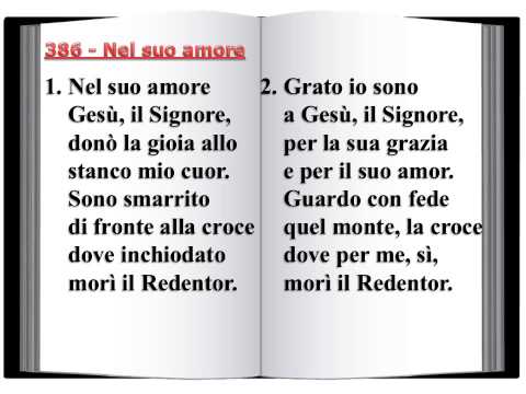 386 Nel suo amore - Innario Chiesa Cristiana Avventista del Settimo Giorno 2014
