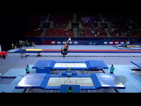 PICKERING Jessica (AUS) W - 2022 Trampoline Worlds, Sofia (BUL) - Q Trampoline Exercise 1