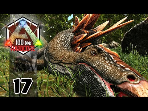 TAKE DOWN OUR STEGO! - ARK HARDCORE: ARK:SURVIVAL EVOLVED - #17
