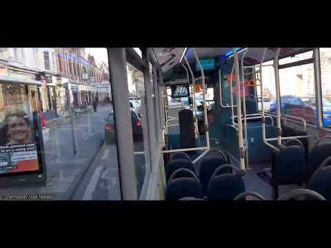 A trip out on Arriva Buses Wales **brand new** Volvo B8RLE MCV Evoras of Bangor depot